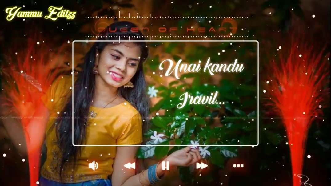 Unnai kandu Iravil song  | Whatsapp Status Love Song Tamil